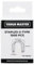 U Staple Nails 1000pcs U-Type Galvanised Netting Staple Nails 12mm Premium Zinc-Plated Steel Corrosion-Resistant with Sharp Chisel Points for Decoration Carpentry Furniture Billboards TOUGH MASTER
