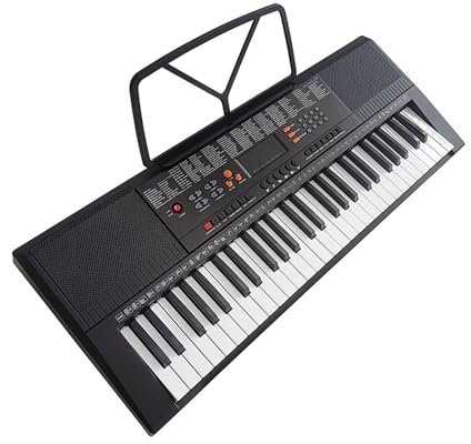 electronic Piano Keyboard 54-key Piano Key Electronic Keyboard 128 Sounds 3-step Learning Electronic Keyboard