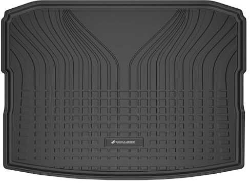 WALSER Premium Kofferraumwanne kompatibel mit Skoda Karoq (NU7, ND7) 07/2017-Heute, 100% passgenaue Kofferraum Schutzmatte - Made in EU, robuste Antirutschmatte Auto