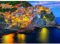 HUADADA Jigsaw Puzzles for Adults 1000- Cinque Terre at Night -1000 Piece Jigsaw Puzzles for Adults Famous Landscape Puzzle