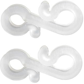 IMIKEYA 120st Weihnachtslicht-clips Dachrinnenhaken Weihnachtslicht Haken S Cliphaken Für Lampe Mini-rinnenhaken Weihnachtsbeleuchtung Haken Weihnachtsrinnenclips Weiß Fee Dekorativer Clip