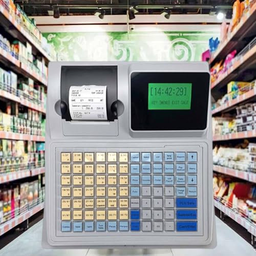 All-In-One-Kassensystem, Registrierkasse FüR Den Einzelhandel, Inklusive Registrierkasse, 90 Mm/Sek. – Thermodrucker, Kassenschublade, Handfreier Barcode-Scanner