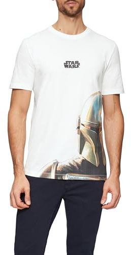 s.Oliver Herren 2156484 T-Shirt mit Starwars Print, 01d5,L