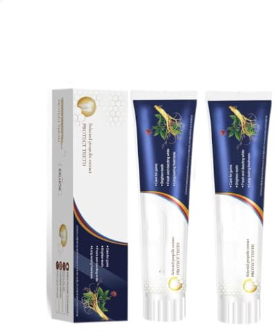 Ginseng-Propolis-Zahnpasta, Ginseng-Propolis-Zahnpasta, Tiefenreinigung, Mundpflege, Ginseng-Zahnpasta (2 Stück)