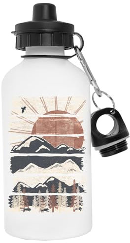 Jinbetee Winteraktivitäten White Water Bottle Wiederverwendbare Edelstahlflasche