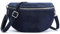 Frentree® Midi Echtleder-Umhängetasche Aus Italien, Crossbodytasche Mit Abnehmbarem Schultergurt Und Silbernem Reißverschluss