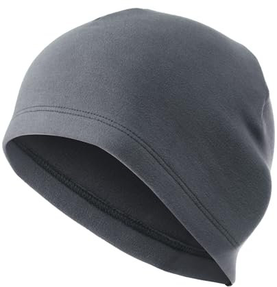 GEAR WEAR Laufmütze,Umweltfreundliche Superleichte Weiche Warm Gefütterte Dünne Beanie Totenkopf Joggen Mütze Ski Radfahren,Snowboarden,Fahrradmütze,Motorrad,Sportmütze Herbst Winter