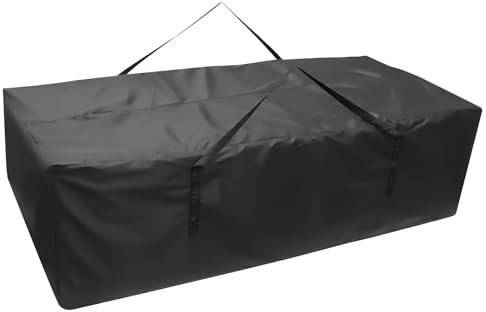 FASTDEPLE Garden Storage Bag 420D Oxford, Outdoor Cushion Storage 173 x 76 x 51 CM, Waterproof Furniture Patio Cover for Home and Christmas Tree