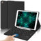 JADEMALL Étui Clavier avec Touchpad pour iPad 9e/8e/7e génération 10.2 (2021/2020/2019), AZERTY Clavier avec Pavé Tactile et Porte-Stylet Coque pour iPad 10.2 9/8/7eme Generation, Noir