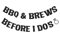 Sursurprise BBQ and Brews Before I Do's Bridal Shower Banner, Summer Backyard Barbecue I Do Couples Shower Sign Bachelorette Wedding Engagement Decor, Picnic BBQ Grill Party Decoration Supplies