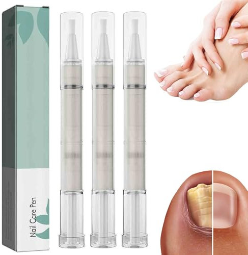 Nail Care Pen, Healthy Conventional Nail Care Pen, Nail Growth Serum, Cuticle Oil For Nails, Nail Growth Treatment Pen, Nail Growth Treatment Nourishment Cuticles, Foot Care Nail Repair Pen (3 pc)