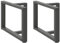 vidaXL Pieds de table basse forme de T 2pcs anthracite 70x25x(42-43) cm