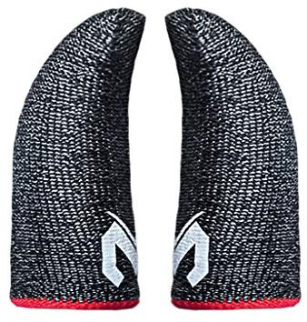 2 Pcs Finger Gloves for Mobile Games Sweatproof Thumb Fingers Cot Bed Play Gloves