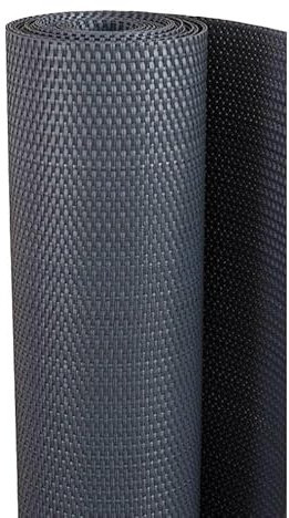 Innbee Balkonverkleidung Balkon Sichtschutz Höhe 80/90/100cm Wetterfest Balkonabdeckung Balkonbespannung Blickdichte Windschutz für Balkongeländer Meterware Anthrazit 18,99€/m2 (Höhe: 80cm)