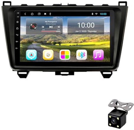 ZhiQin 1+16g,9 Pulgadas Android 12 Radio de Coche para Mazda 6 2008-2015 Pantalla táctil Tablet Reproductor Multimedia con Carplay inalámbrico Android Coche Bluetooth FM