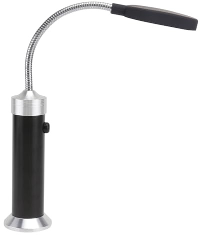 BESPORTBLE Grillleuchte LED Biegsame Arbeitsleuchte mit 15 Leds Starke Aluminiumlegierung und Magnetische Schlauchlampe für Grill und Außenküche