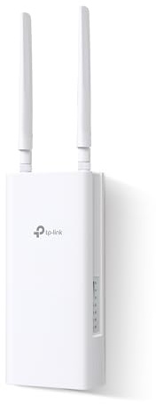 TP-Link Archer MR402-Outdoor Router 4G LTE Esterno, WiFi AC1200Mbps Dual Band, IP65 Impermeabile, Supporto PoE/DC, Cat4 fino a 150Mbps, Tecnologia OneMesh, Installazione a Palo/Parete, Plug&Play