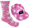 Plantlife Cap Kappe Hanf Socken Hanf Set - Farbe: pink/weiss