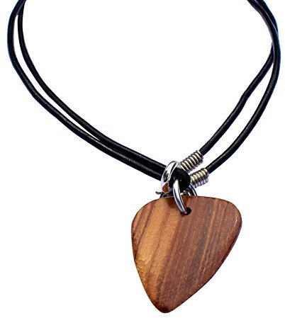 Timber Tones TTNLME Necklace Pale Moon Ebony , Luxus Plektrum/Plektren