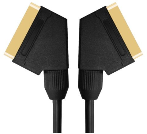 Strand Gold Plated SCART to SCART Lead 5m