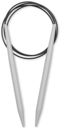 Prym 211170 Rundstricknadeln KST 100 cm 8,00 mm grau