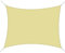 Outsunny Toldo Vela de Sombra Cuadrado 3x3 m Toldo de Terraza de Poliéster con Anillo de Acero Inoxidable y Cuerdas para Jardín Patio Arena