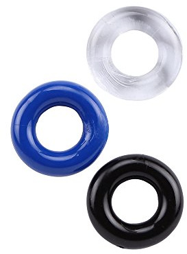 Chisa - CN-330300899 Donut Rings-Assorted 3 Pack