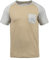 Indicode IDGresham Herren T-Shirt Kurzarm Shirt mit Rundhals-Ausschnitt Brusttasche Baumwollmischung Regular fit, Größe:L, Farbe:Sand (037)