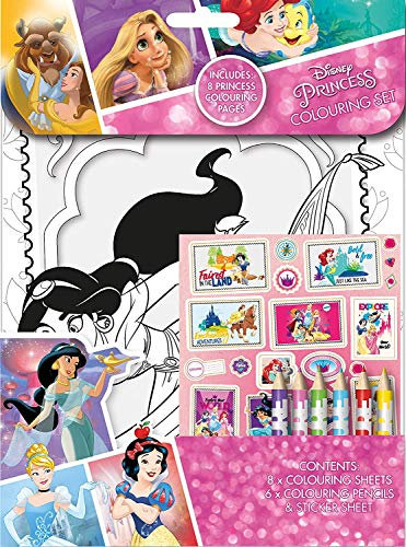 Disney PRINCESS COLORING SET PSCST2 Age 3+