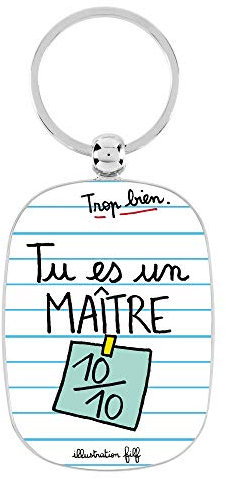 Porte-clés OPAT Tu es un maître - Derrière la porte