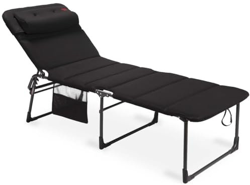 Cama regulable extra ancha aluminio Pintado 3 Patas altas.Tejido acolchado Air-Deluxe.