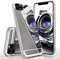 moex Mirrored Silicone Case compatible with iPhone 11 Pro Max | Phone Protection + Mirror, Black