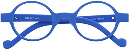 DIDINSKY Gafas de Presbicia con Filtro Anti Luz Azul para Ordenador. Gafas Graduadas de Lectura para Hombre y Mujer. Tacto Goma y Cristales Anti-reflejantes. Klein 0.0 – HAKONE SCREEN