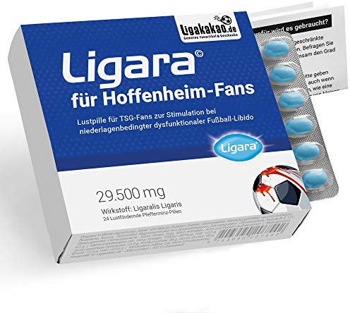 Ligakakao Ligara® für Hoffenheim Fanartikel Geschenk Geburtstag Fans (1x Einzeldosis) Männergeschenke by