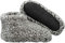 ESTRO Warme Hausschuhe Damen Winter - Hüttenschuhe Herren Pantoffeln Winter Hausstiefel Damen Warme Hausschuhe Herren OLE (41 EU, Aschgrau)
