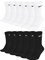 Nike Unisex Trainingssocken Everyday Cushioned Crew Socks SX7664 6 Paar, Größe:46-50, Artikel:-010 black + 100 white