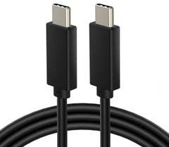 CBUS - USB 3.2 Gen2 USB-C to USB-C 100W 10Gbps Cable. Compatible with Thunderbolt 3, Docking Stations, SSD Drives, MacBook Pro/Air, Dell XPS, Lenovo Yoga, ThinkPad, 4K/5K Monitor Displays (2m, Black)