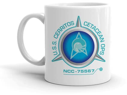 Star Trek: Lower Decks Cetacean Ops Delta Mug Blanc