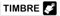 Becral® - Señal de PVC TIMBRE DERECHA | Placa puerta PVC | Señal informativa | Cartel Puerta 200X50mm