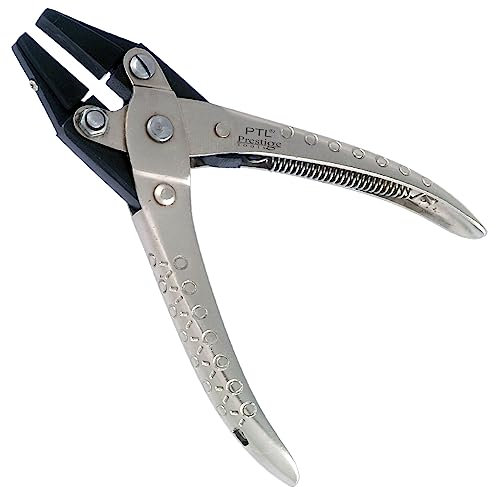 Parallel Action Flat Nose pieghevoli doppio nylon Jaws Jewellery Making Tools Opticians Hobbies and Creative Art Craft Tools 14 cm PTL®