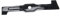 vhbw Ersatz-Messer kompatibel mit Makita DLM432Z, DLM432PT2 Rasenmäher - Ersatzklinge Schwarz