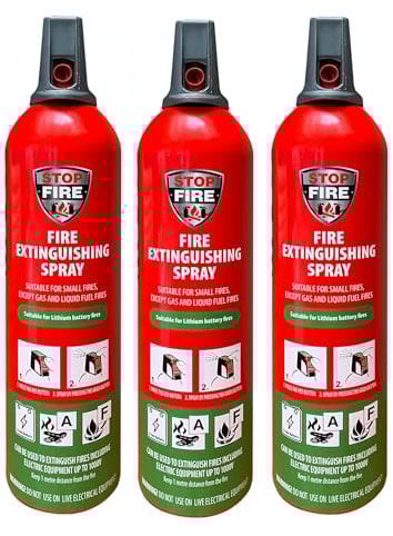 IWH 440283 Spray extintor de Incendios, Rojo