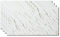 LoXus - Wall Panels Marble Look White with Gold - PVC Wall Cladding - Kitchen Back Wall 4 Pieces 120 x 60 cm Shower Back Wall & Kitchen Back Wall - Waterproof 3D Decorative Panels for Bathroom, Shower