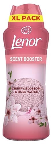 Lenor Laundry Perfume Scent Booster 495g - Cherry Blossom & Rose Water, Lasting Freshness for Up to 12 Weeks