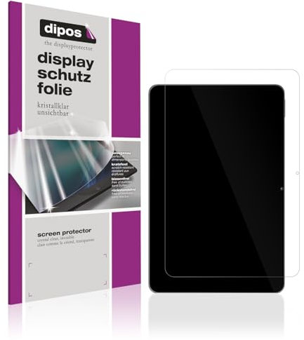 dipos I 2x Schutzfolie klar passend für Nubia Red Magic Gaming Pad Pro 10.9 Zoll Folie Displayschutzfolie, Ultra-Dünn, Case-Friendly, Fingerprint-Kompatibel