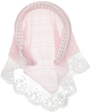 Homoyoyo Knitted Triangle Scarf Für Mädchen Atmungsaktives Haarband Für Sommer Süßes Kopftuch Für Verstellbar Und Rutschfest Modeaccessoire Für Kleine Mädchen