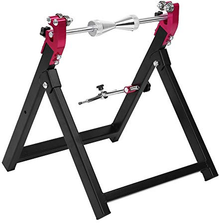 Keenso Soporte de Equilibrador de Neumáticos de Motocicleta, Motocicleta Plegable 5 *23 Rueda Balanciador Estático Balancing de Balance de Neumáticos
