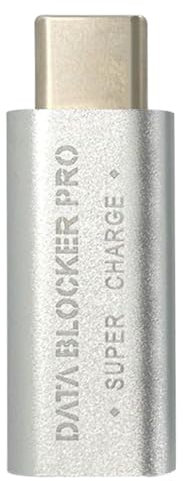 Datenblocker - Schutz vor Hackangriffen | USB-Port für PC Laptop Tablet Smartphone Blockiert unerwünschte Datenübertragung beim Laden in öffentlichen Bereichen für sichere