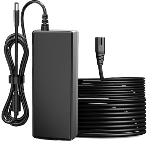 19V 2.53A Power Charger for HP Monitor 27F 24F 22CWA 24M Monitor, Compatible with 2.1A 40W/ 2.5A/ 1.78A, AOC U27V4EA Gaming Monitors, 48W AC Adapter
