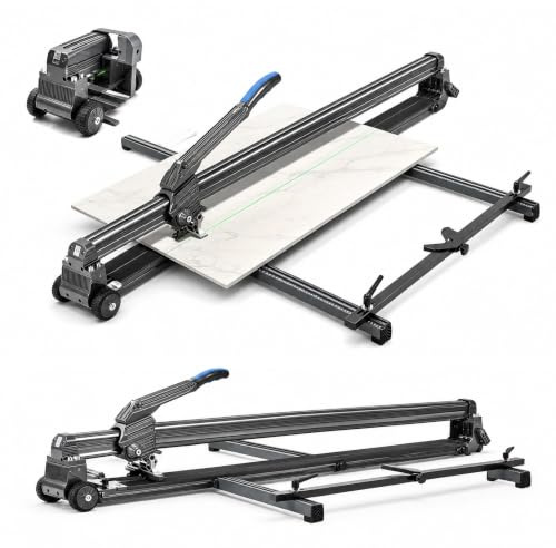Manual Tile Cutter 31.5, 47.24 in, Precision Rail System